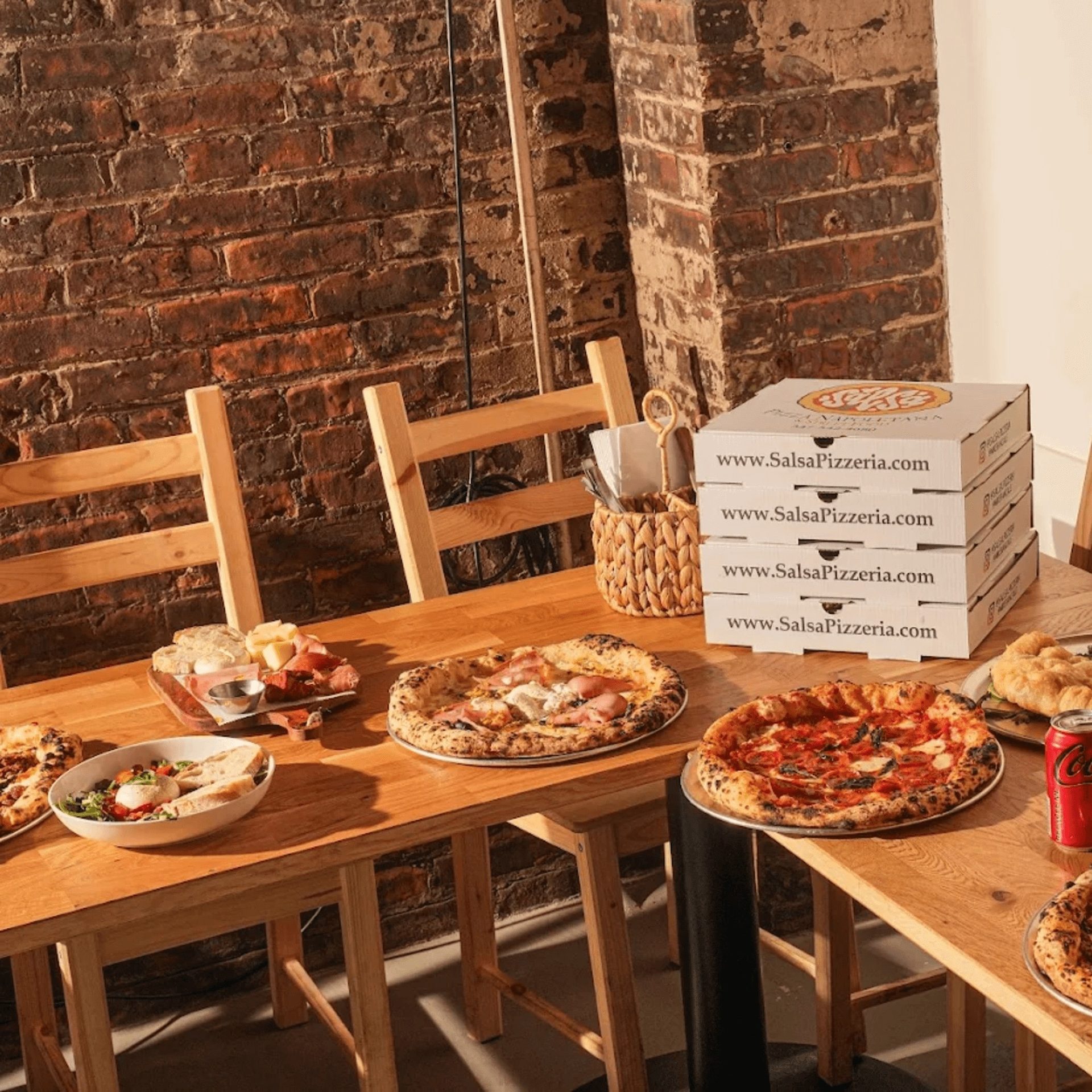 More Than Pizza. It's Salsa.