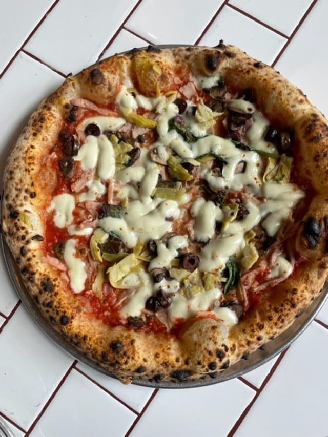 Capricciosa Pizza.