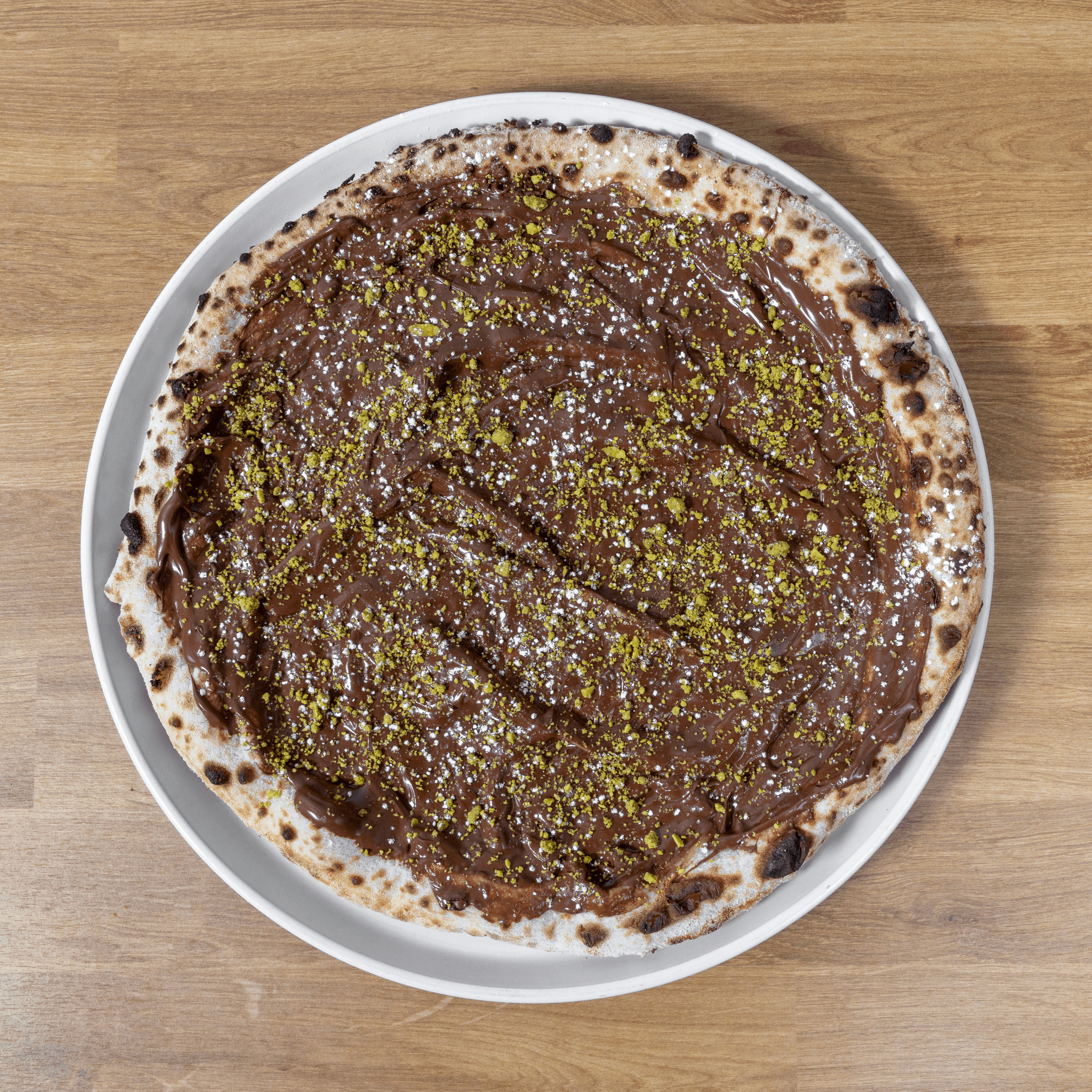 Nutella pizza.