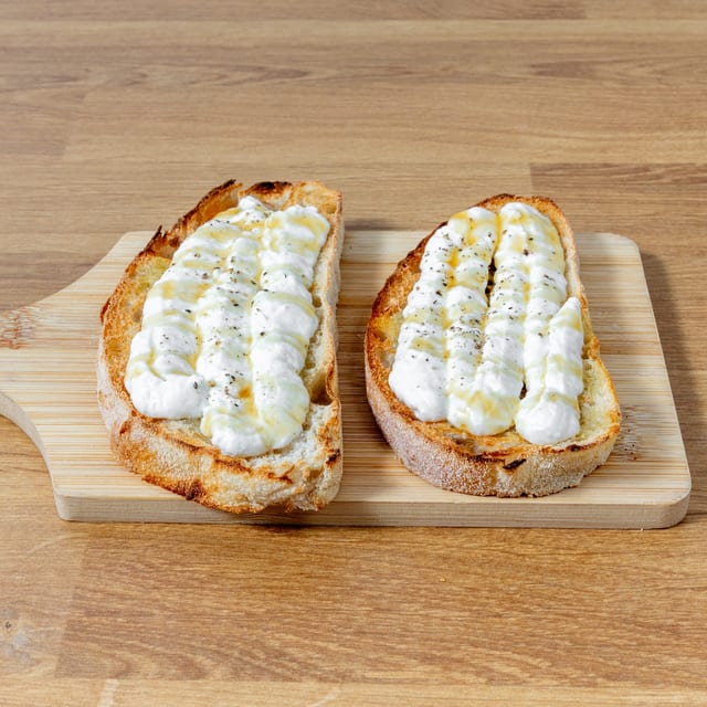 Bruschetta Ricotta & Honey.
