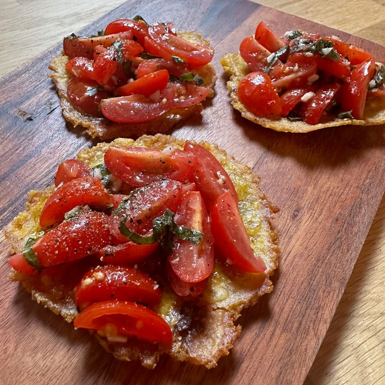 Bruschetta Made Fresh Daily